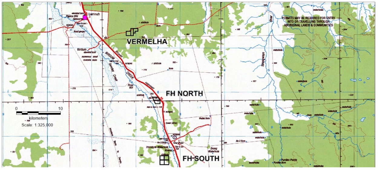 EML (Quarry Lease) Applications for Larrimah Frac Sand