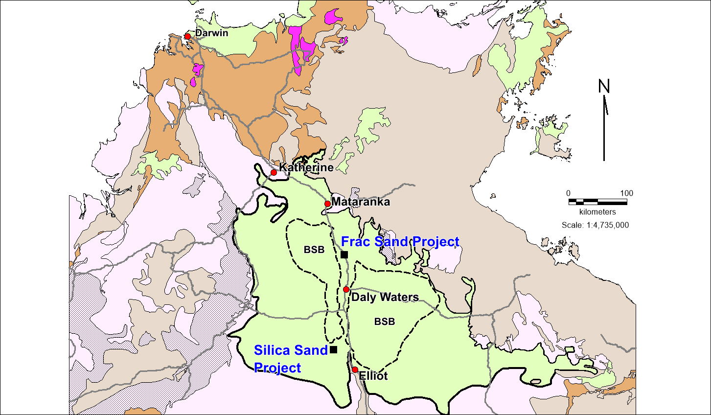 Beetaloo sub basin